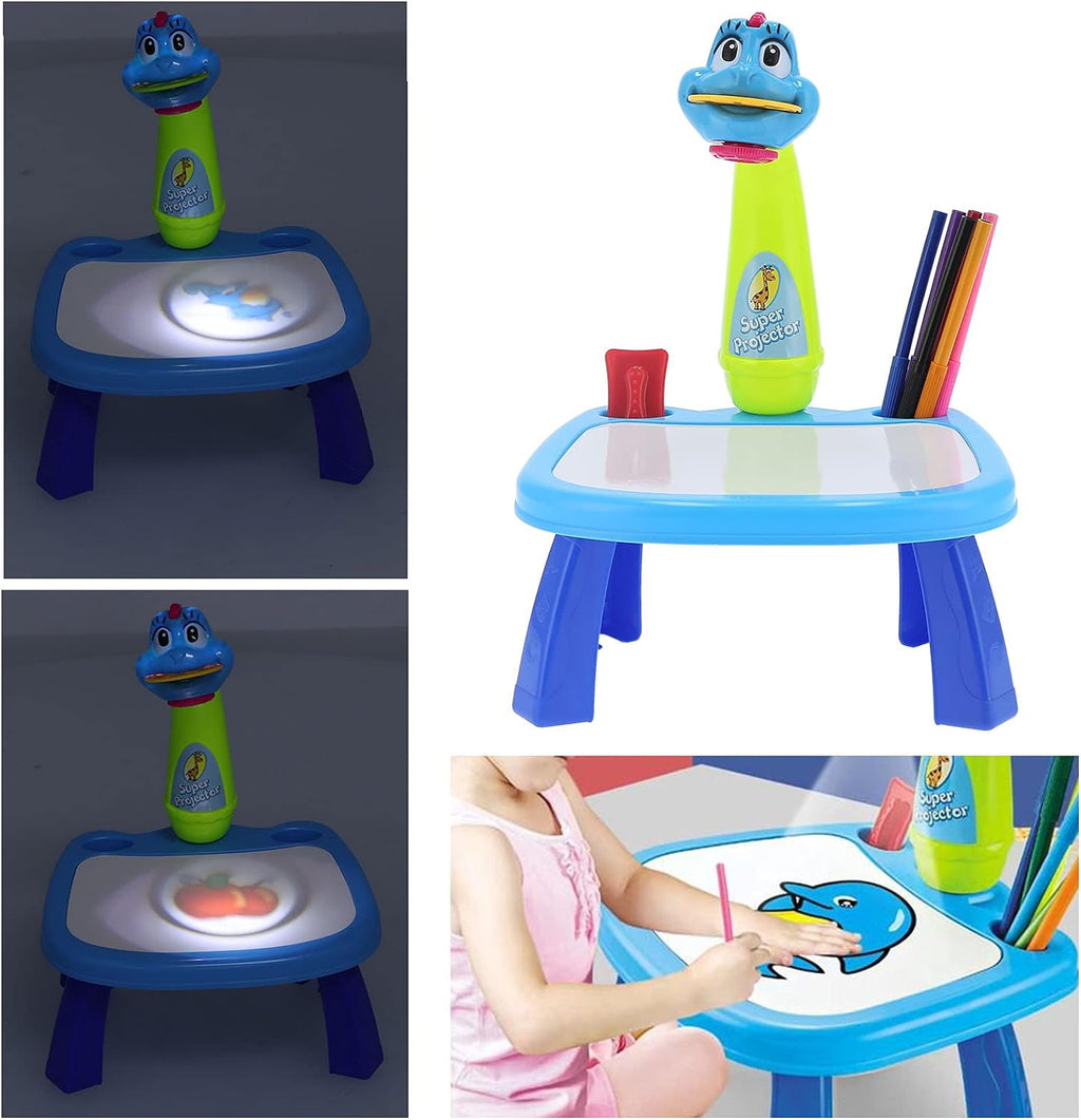 Projecteur LED de dessin animé, planche à dessin artistique, jouets, peinture, Table de dessin