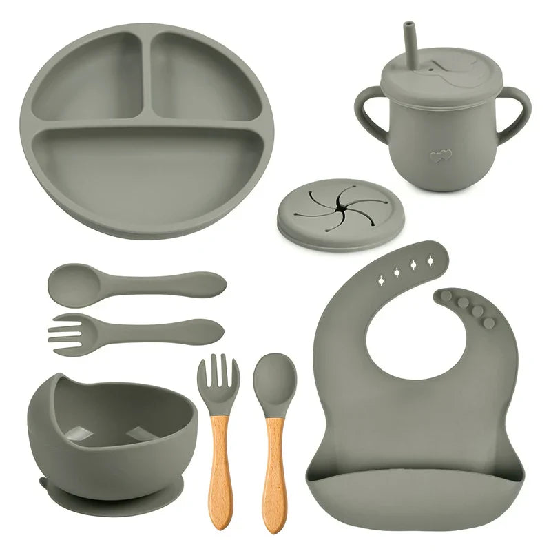 Ensemble d'alimentation pour bébé 8 pièces